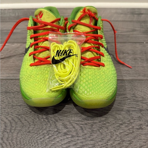 Nike Kids Green Basketball Shoes